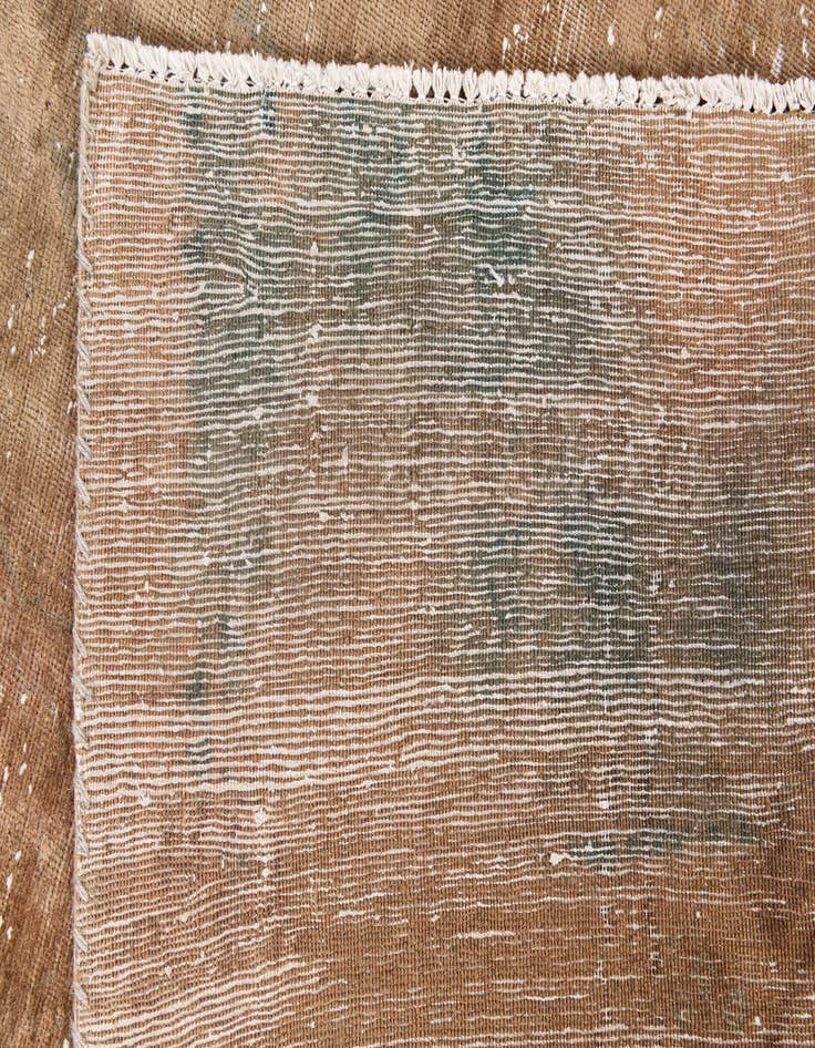 Detail image of  4' 10 x 6' 10  Hand Knotted Ultra Vintage Persian Wool Rug