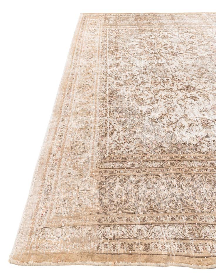 Detail image of  9' 5 x 12' 3  Hand Knotted Ultra Vintage Wool Rug