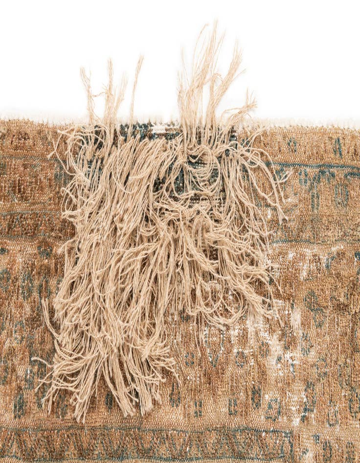 Detail image of  10' 3 x 13'  Hand Knotted Ultra Vintage Persian Wool Rug