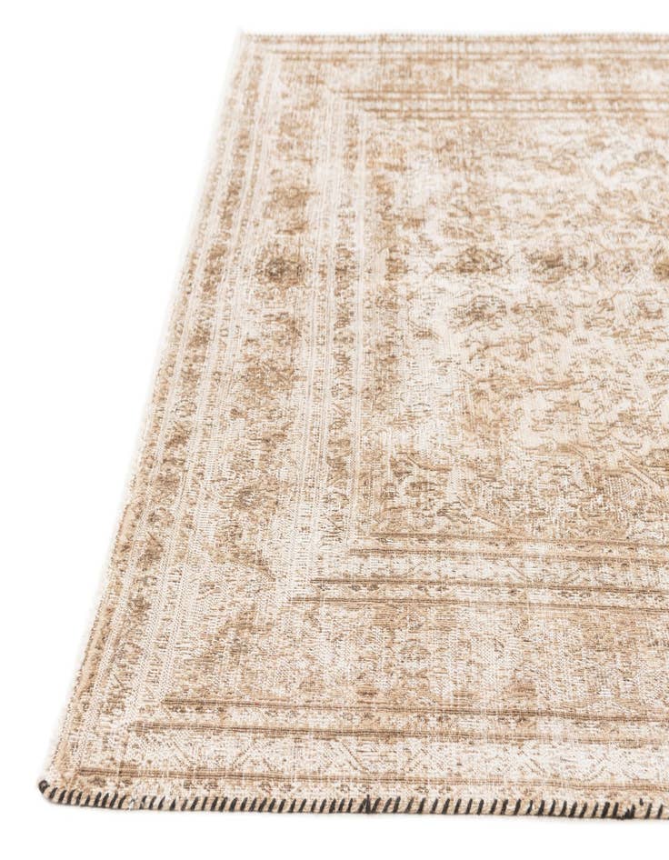 Detail image of  6' 3 x 9' 5  Hand Knotted Ultra Vintage Persian Wool Rug