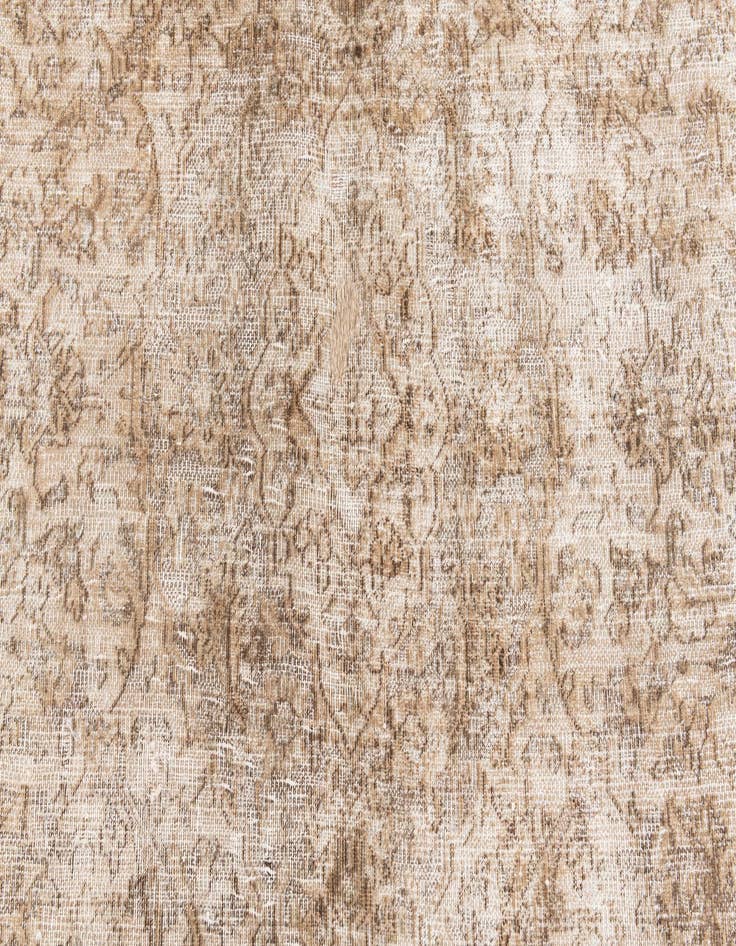 Detail image of  6' 3 x 9' 5  Hand Knotted Ultra Vintage Persian Wool Rug