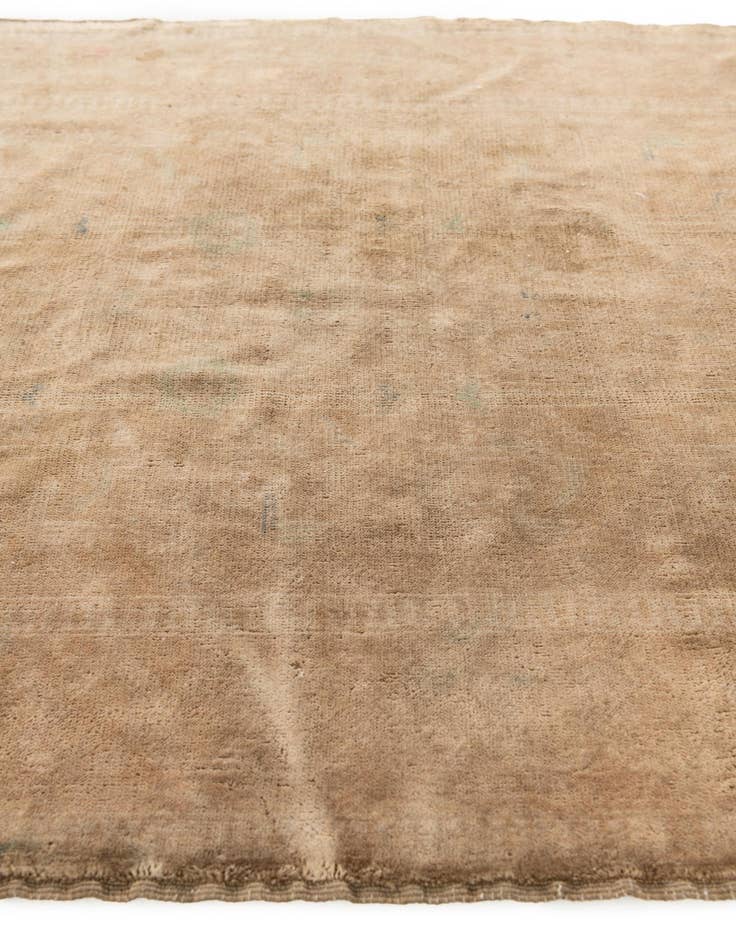 Detail image of  3' 5 x 4' 10  Hand Knotted Ultra Vintage Persian Wool Rug