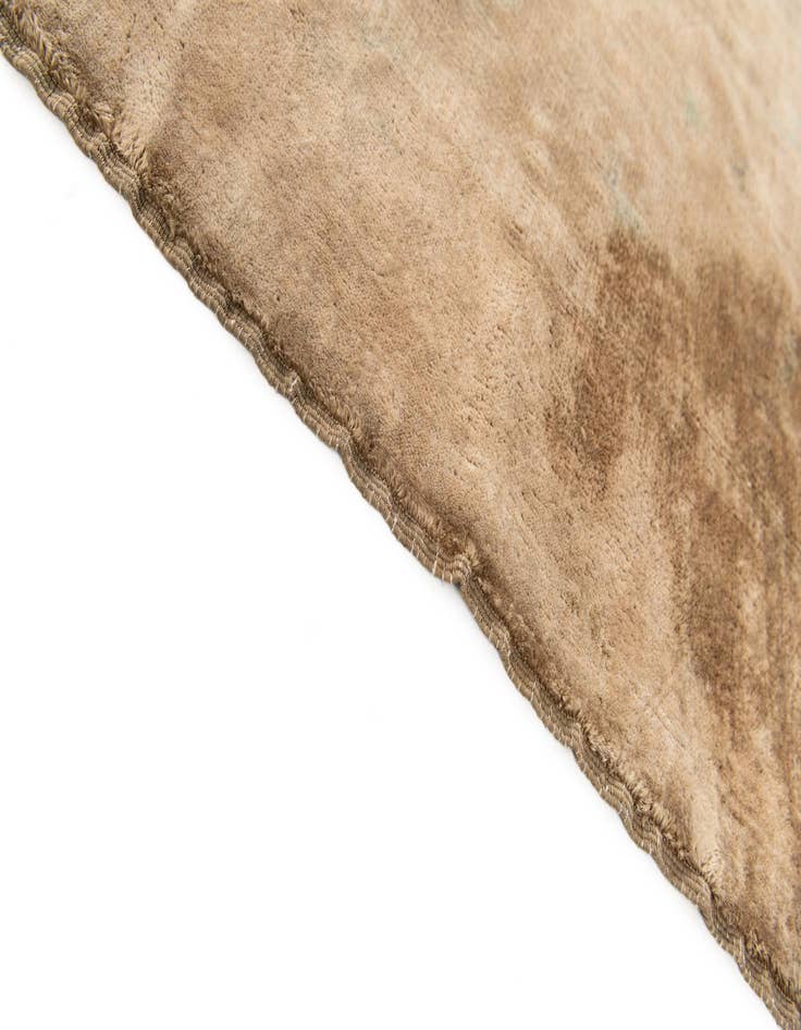 Detail image of  3' 5 x 4' 10  Hand Knotted Ultra Vintage Persian Wool Rug