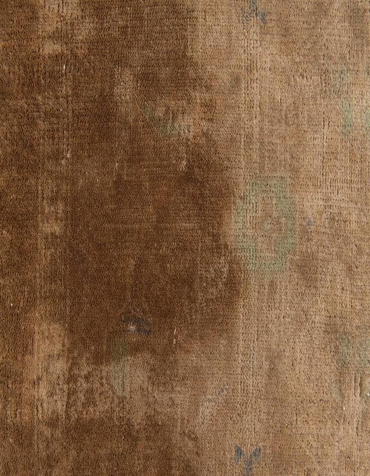 Detail image of  3' 5 x 4' 10  Hand Knotted Ultra Vintage Persian Wool Rug