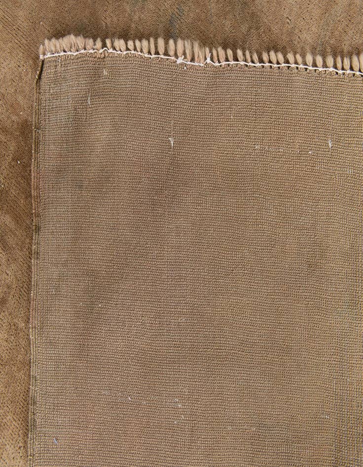 Detail image of  3' 5 x 4' 10  Hand Knotted Ultra Vintage Persian Wool Rug