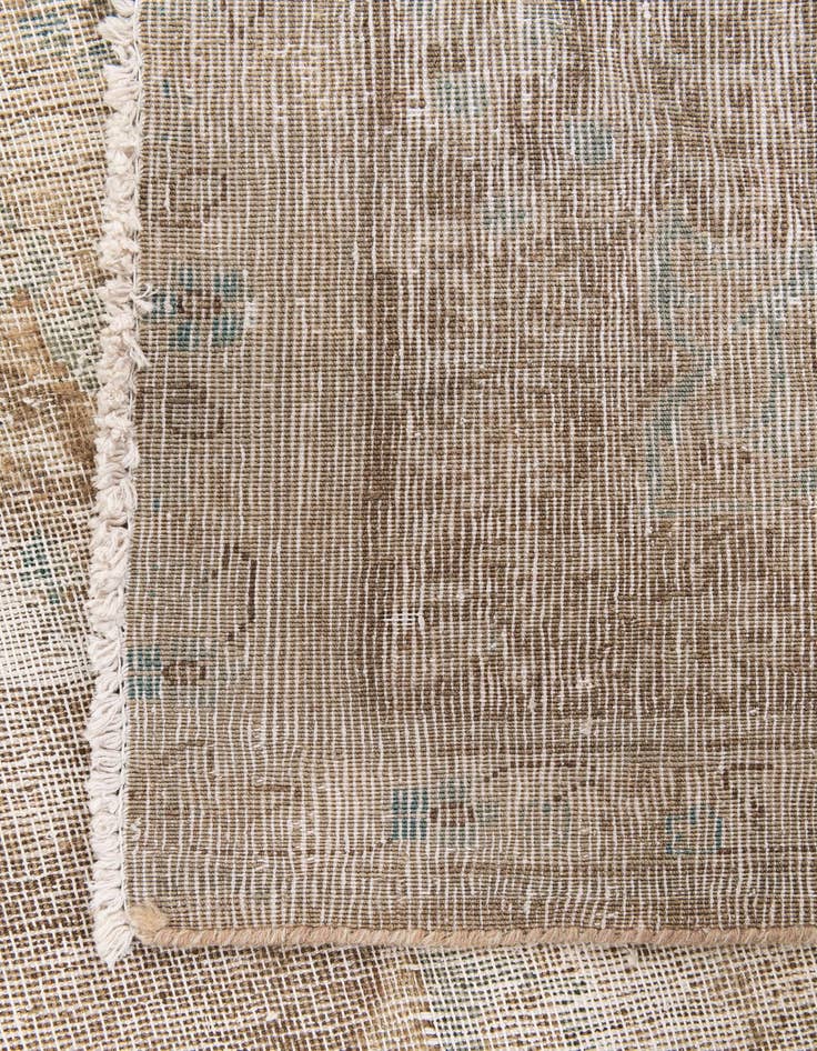 Detail image of  9' 4 x 12' 6  Hand Knotted Ultra Vintage Persian Wool Rug