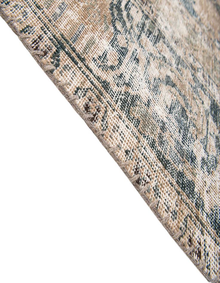 Detail image of  9' x 11' 1  Hand Knotted Ultra Vintage Persian Wool Rug