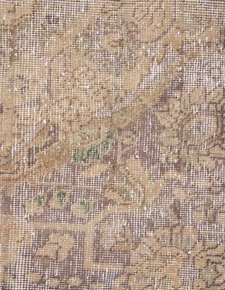 Detail image of  8' x 11'  Hand Knotted Ultra Vintage Persian Wool Rug