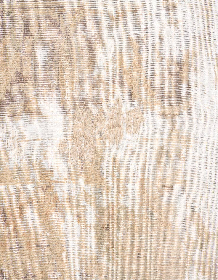 Detail image of  8' x 11'  Hand Knotted Ultra Vintage Persian Wool Rug