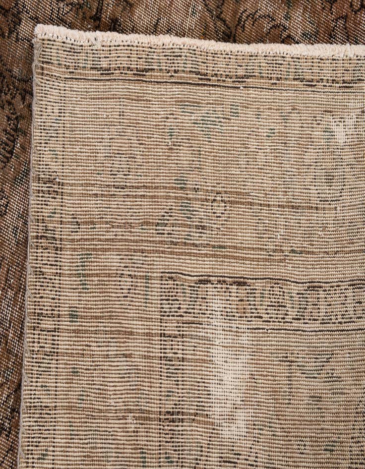 Detail image of  6' 6 x 9' 4  Hand Knotted Ultra Vintage Persian Wool Rug