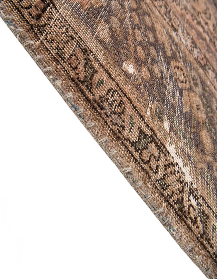 Detail image of  6' 6 x 9' 4  Hand Knotted Ultra Vintage Persian Wool Rug