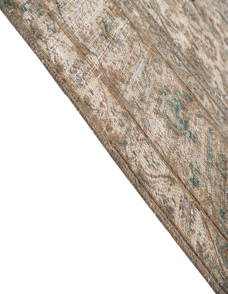 Detail image of  9' 5 x 11' 10  Hand Knotted Ultra Vintage Persian Wool Rug