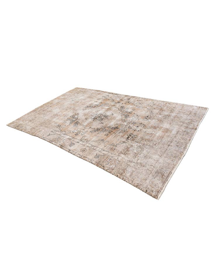 Detail image of  6' 3 x 10' 3  Hand Knotted Ultra Vintage Persian Wool Rug