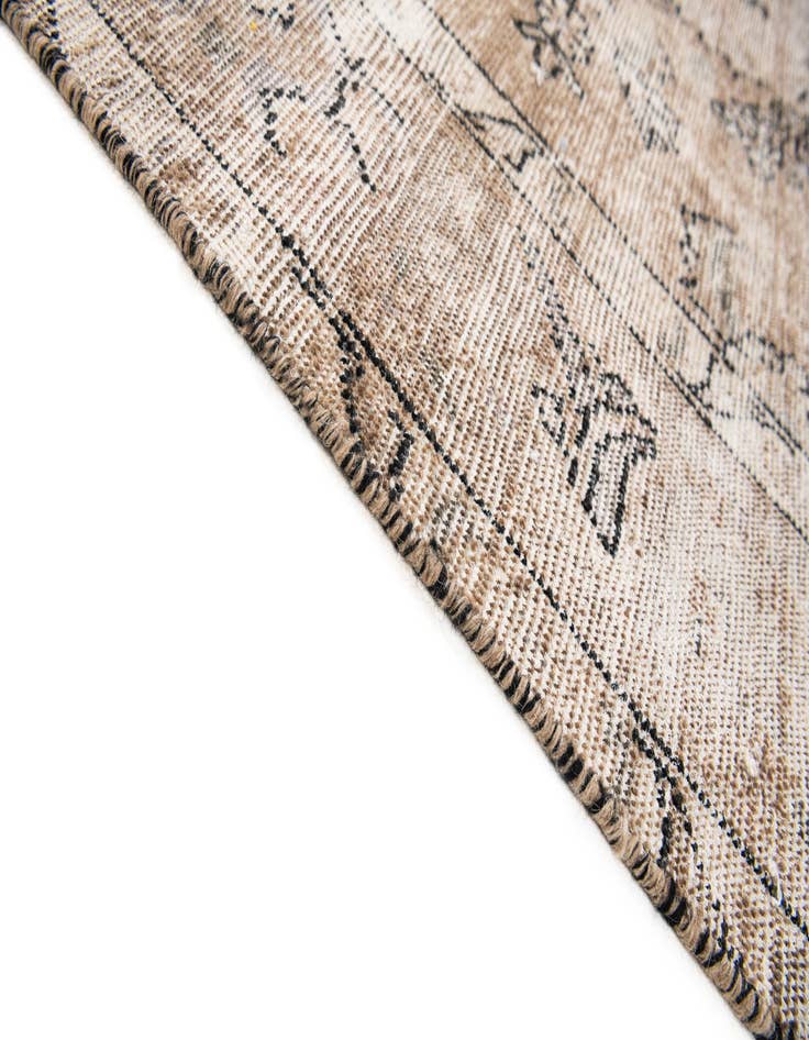 Detail image of  6' 3 x 10' 3  Hand Knotted Ultra Vintage Persian Wool Rug