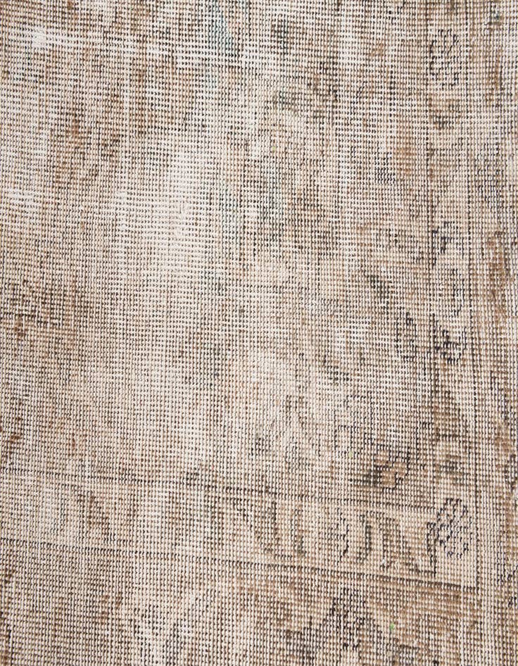 Detail image of  6' 3 x 10' 3  Hand Knotted Ultra Vintage Persian Wool Rug