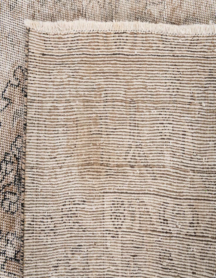 Detail image of  6' 3 x 10' 3  Hand Knotted Ultra Vintage Persian Wool Rug