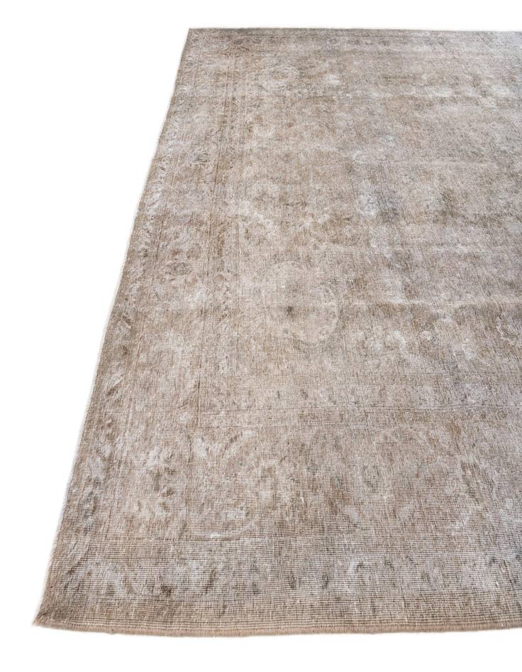 Detail image of  10' x 12' 9  Hand Knotted Ultra Vintage Persian Wool Rug