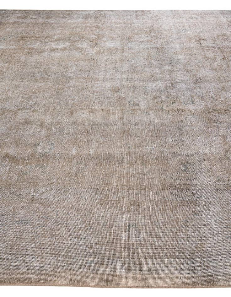 Detail image of  10' x 12' 9  Hand Knotted Ultra Vintage Persian Wool Rug