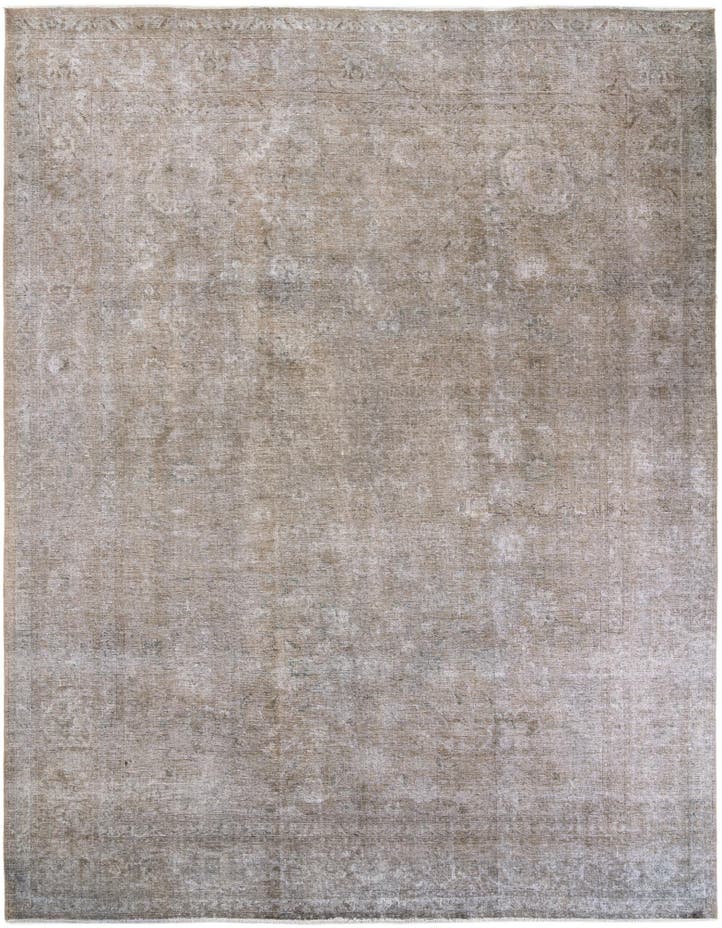  10' x 12' 9  Hand Knotted Ultra Vintage Persian W...