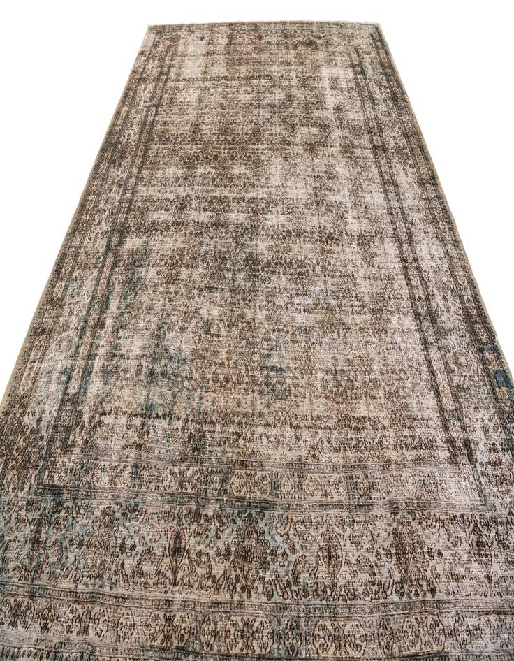 Detail image of  8' 10 x 12' 2  Hand Knotted Ultra Vintage Persian Wool Rug