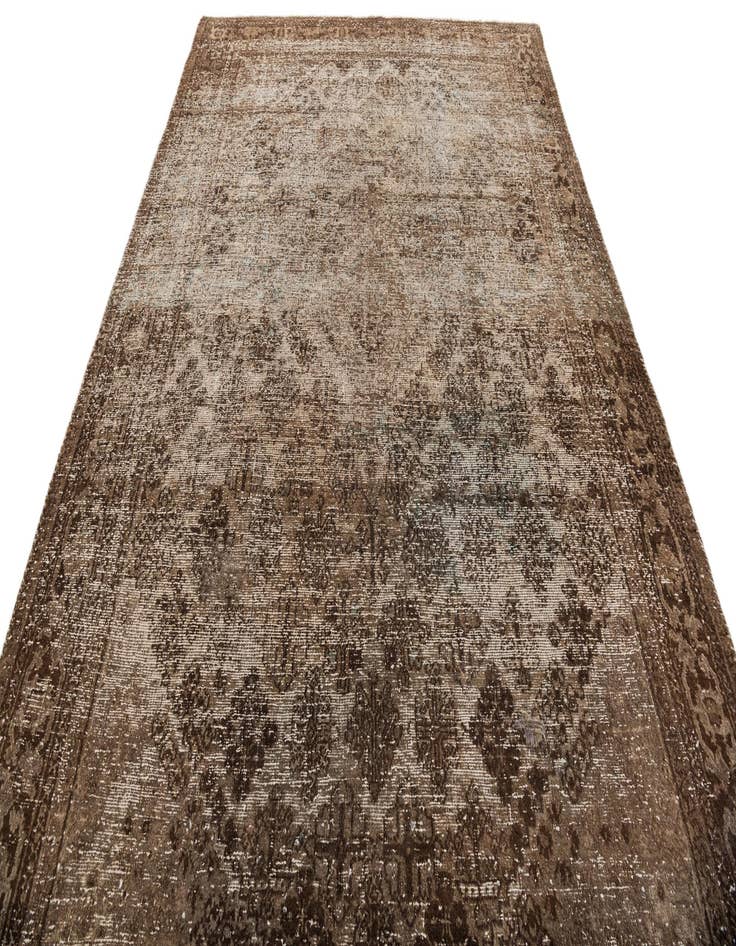 Detail image of  6' 10 x 9' 5  Hand Knotted Ultra Vintage Persian Wool Rug