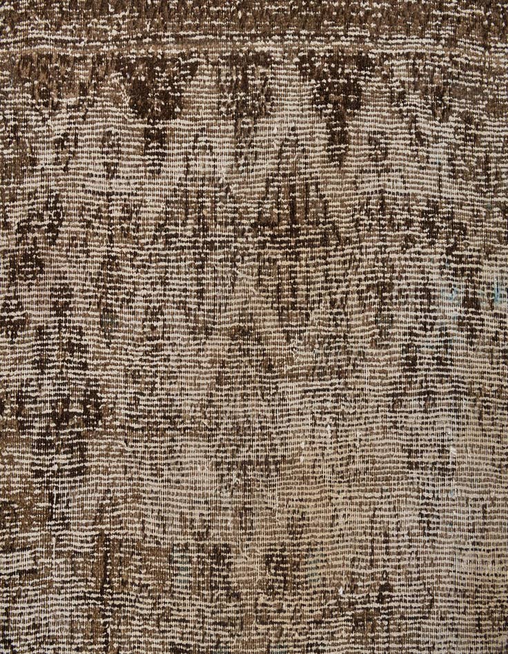 Detail image of  6' 10 x 9' 5  Hand Knotted Ultra Vintage Persian Wool Rug