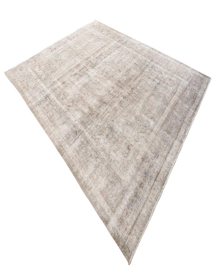 Detail image of  9' 8 x 11' 10  Hand Knotted Ultra Vintage Persian Wool Rug