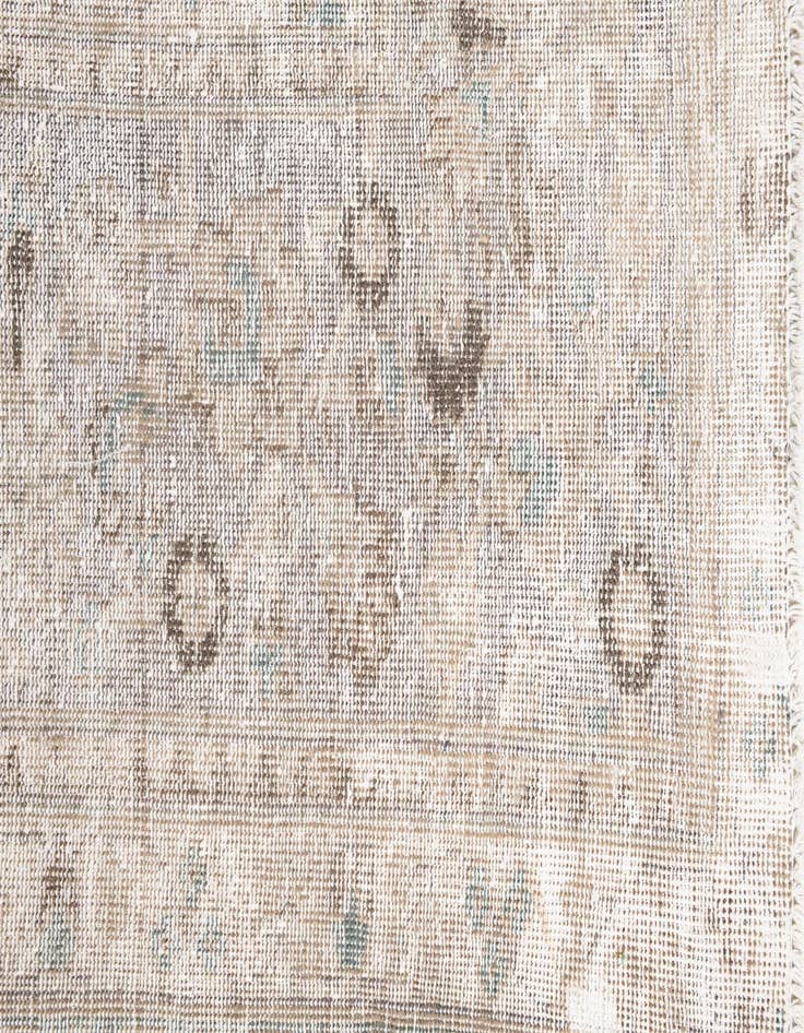 Detail image of  9' 8 x 11' 10  Hand Knotted Ultra Vintage Persian Wool Rug