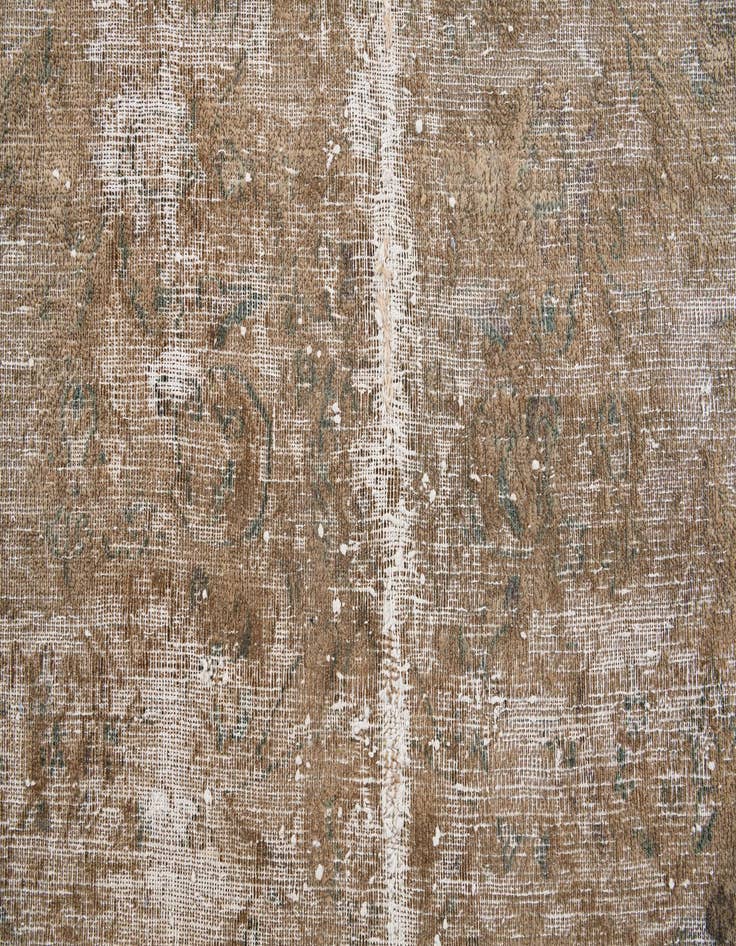 Detail image of  9' 7 x 11' 9  Hand Knotted Ultra Vintage Persian Wool Rug