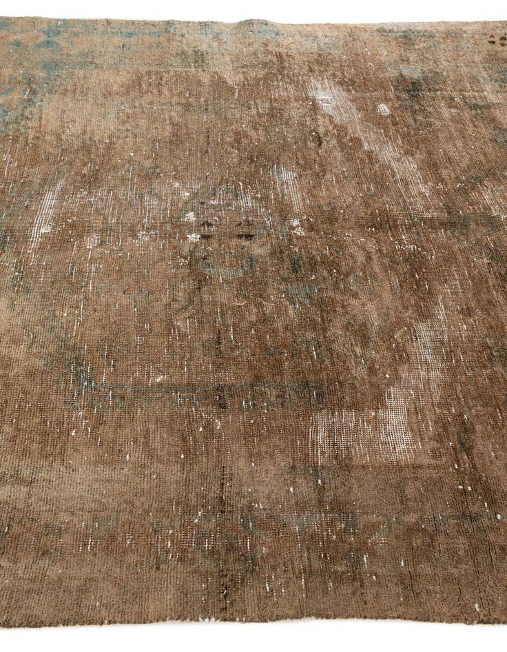 Detail image of  5' 3 x 6' 10  Hand Knotted Ultra Vintage Persian Wool Rug