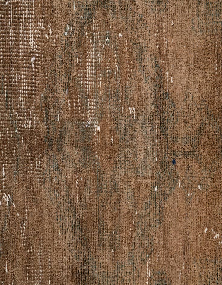 Detail image of  5' 3 x 6' 10  Hand Knotted Ultra Vintage Persian Wool Rug