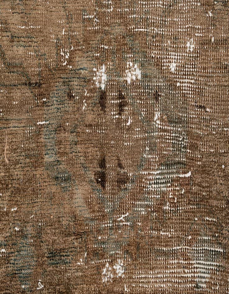 Detail image of  5' 3 x 6' 10  Hand Knotted Ultra Vintage Persian Wool Rug