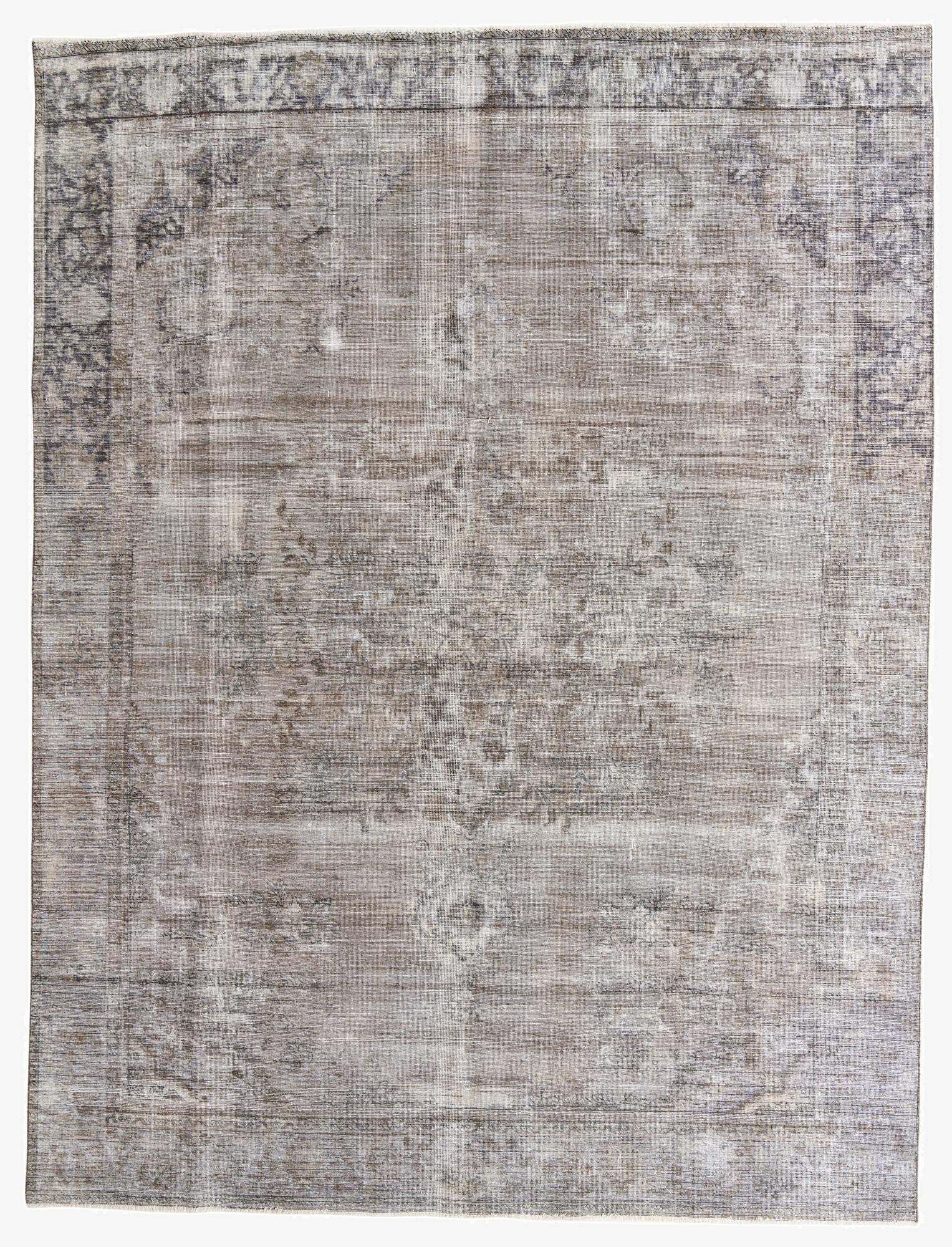  9' 5 x 12' 3  Hand Knotted Ultra Vintage Persian Wool Rug