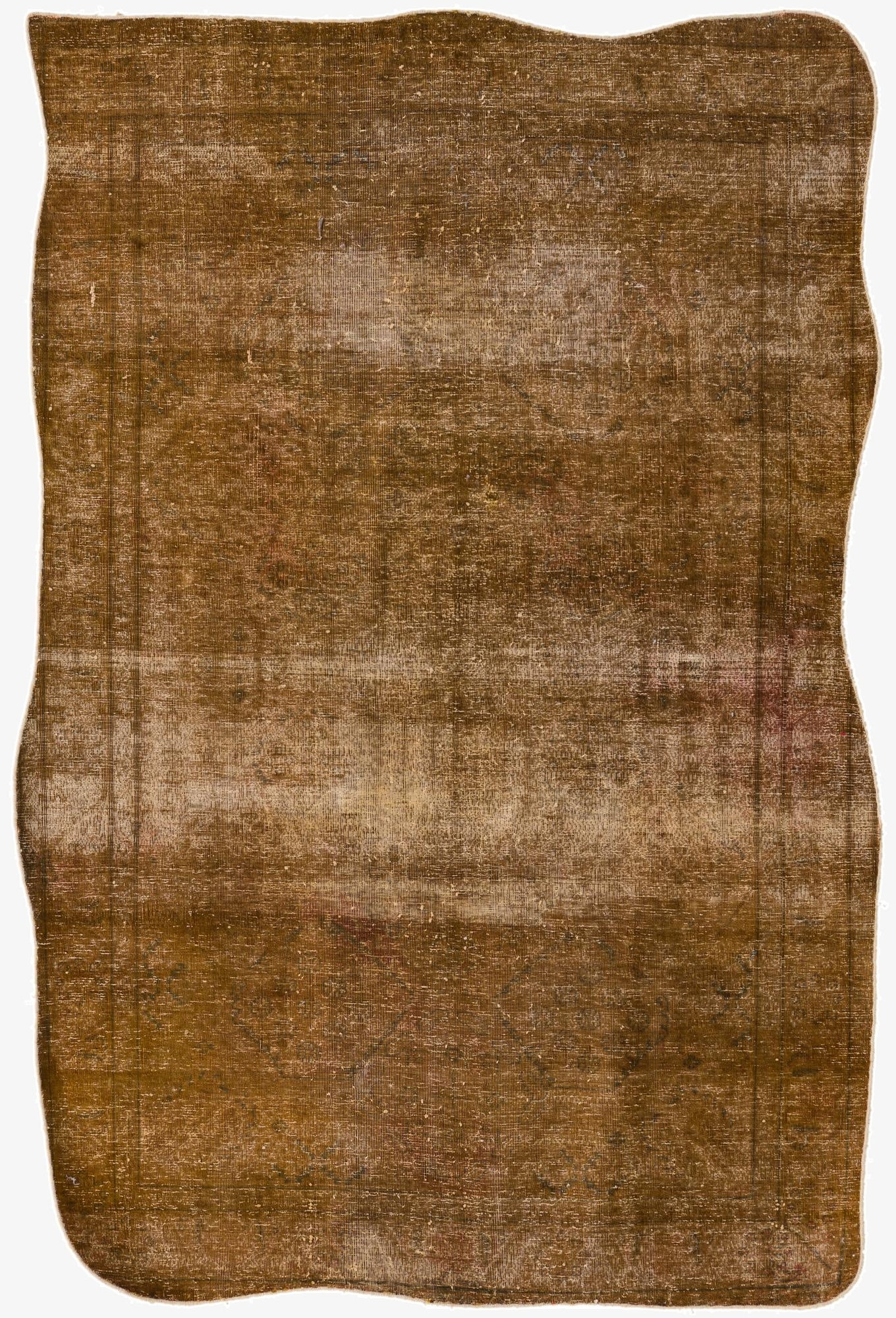  4' x 6'  Hand Knotted Ultra Vintage Persian Wool Rug