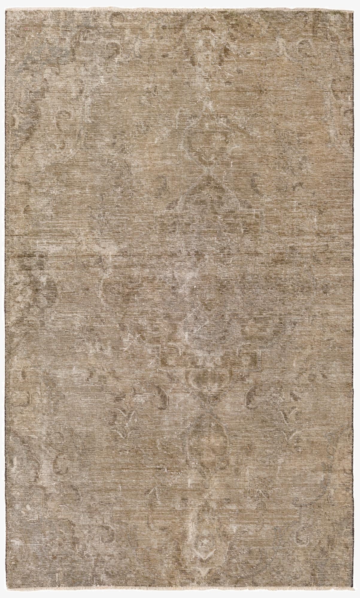  5' x 8' 3  Hand Knotted Ultra Vintage Persian Wool Rug