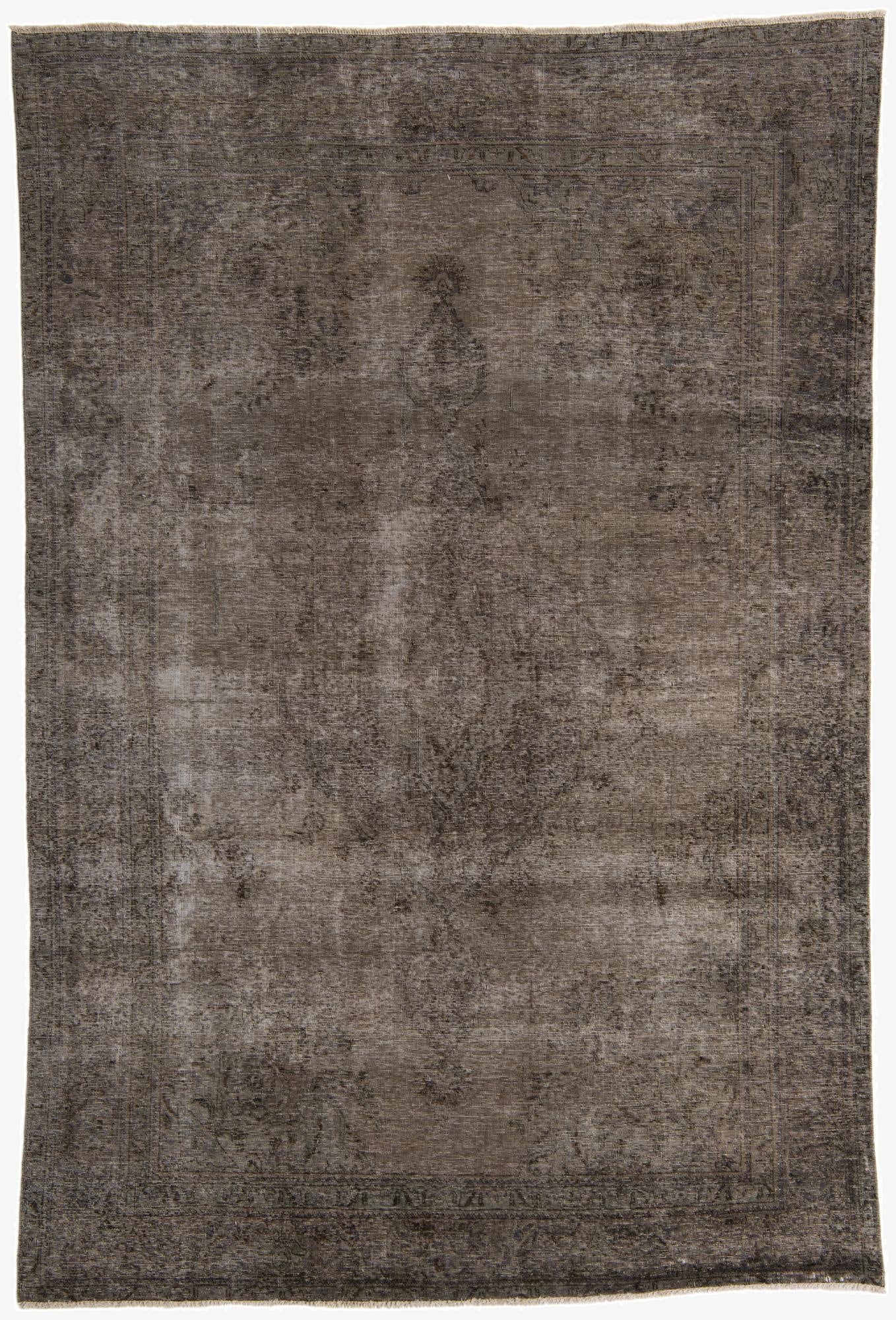  7' 8 x 11' 6  Hand Knotted Ultra Vintage Persian Wool Rug