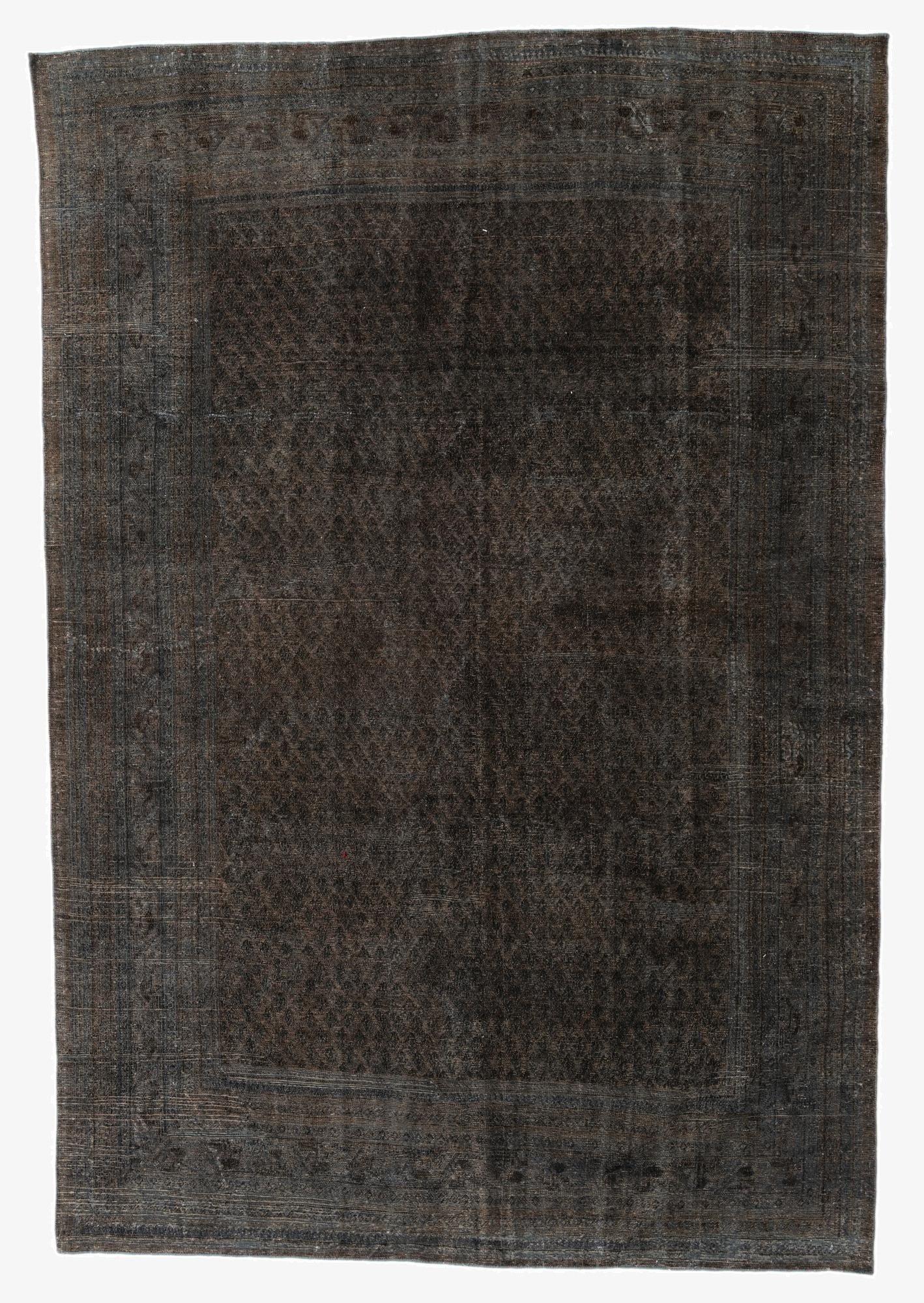  7' x 10' 3  Hand Knotted Ultra Vintage Persian Wool Rug