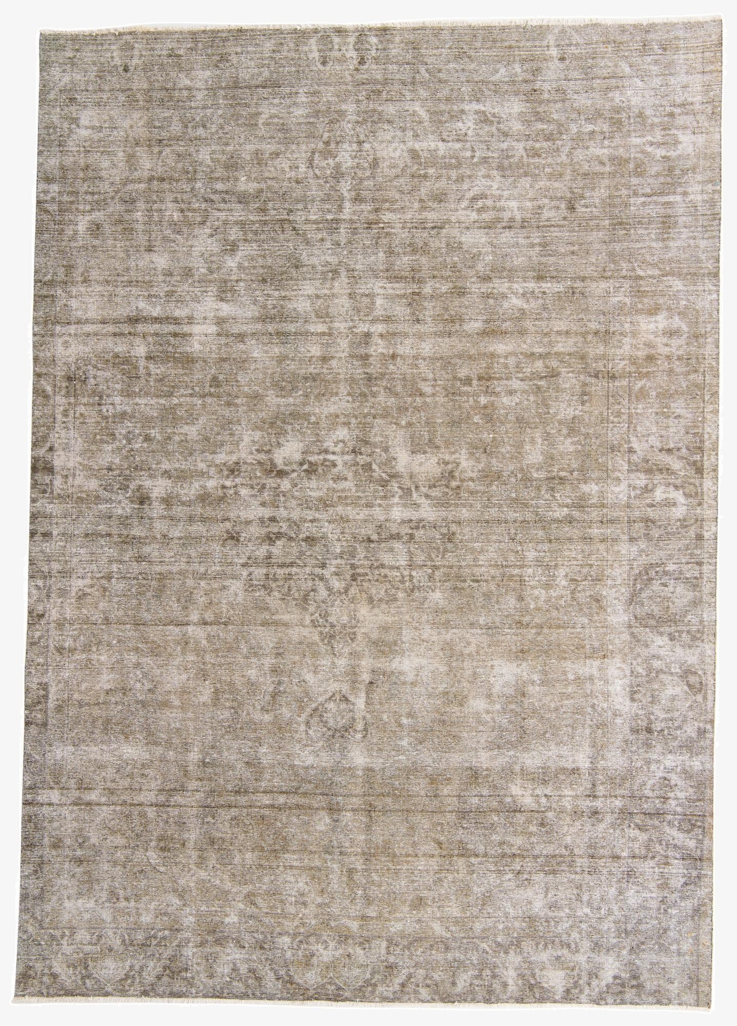  8' 10 x 12' 10  Hand Knotted Ultra Vintage Persian Wool Rug