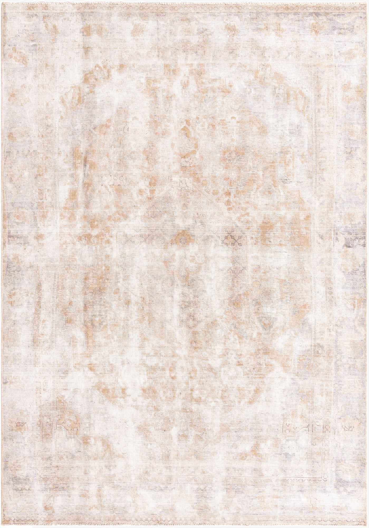  7' 6 x 10' 6  Hand Knotted Ultra Vintage Persian Wool Rug