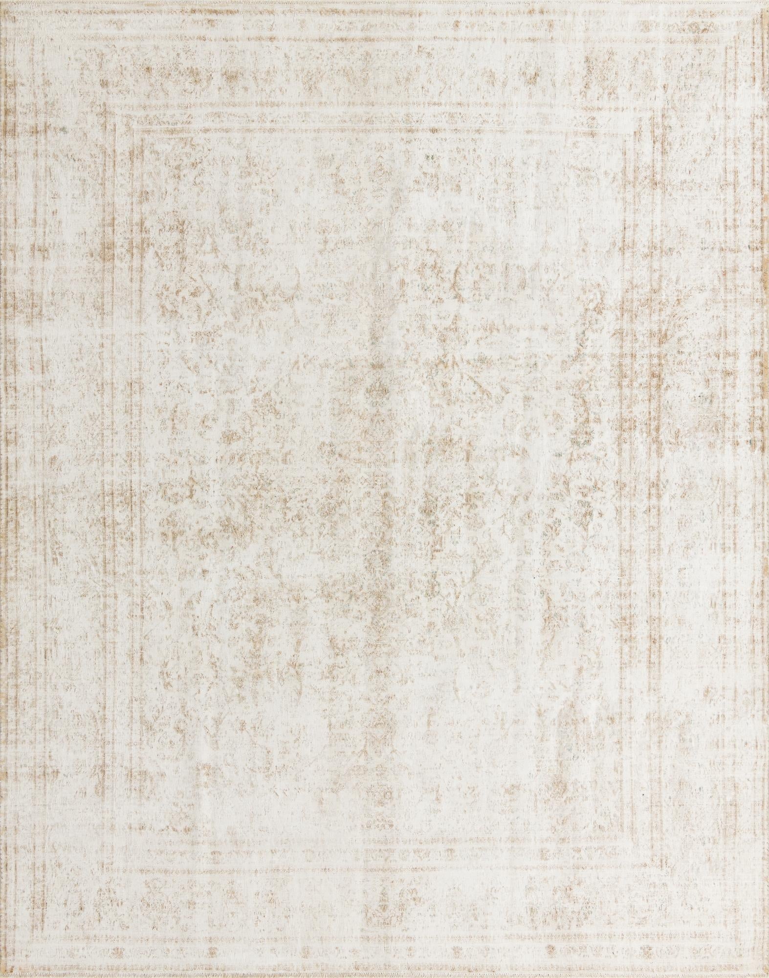  9' 8 x 12' 3  Hand Knotted Ultra Vintage Persian Wool Rug