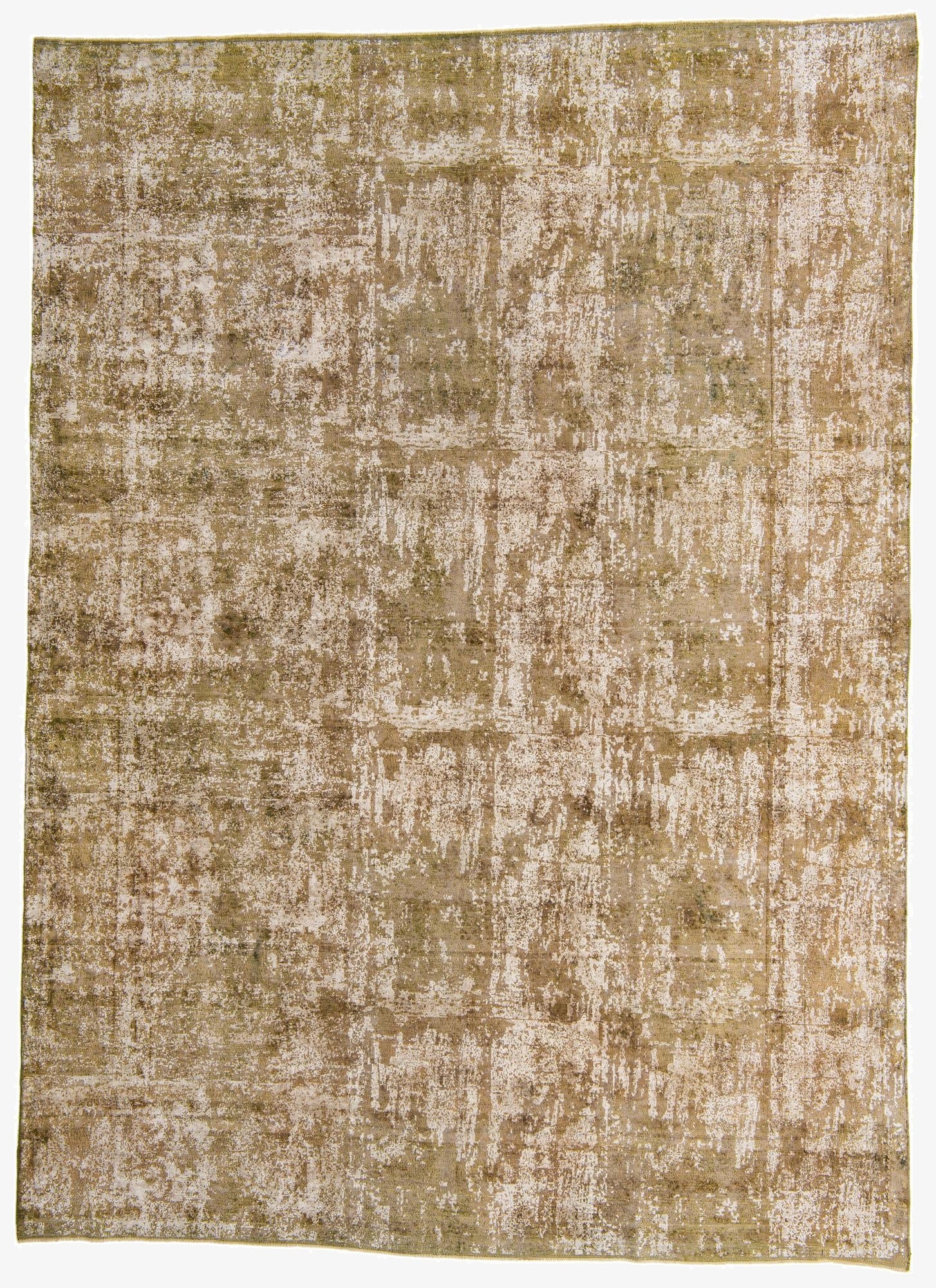  9' 5 x 13' 5  Hand Knotted Ultra Vintage Persian Wool Rug