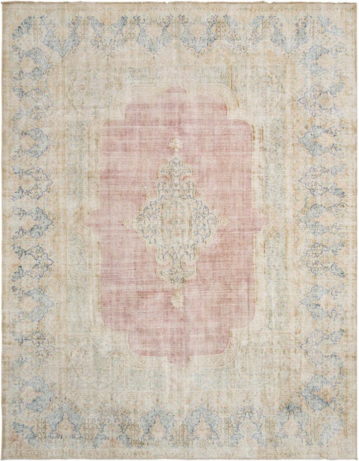  9' 5 x 12' 5 Vintage Royal Wool Rug