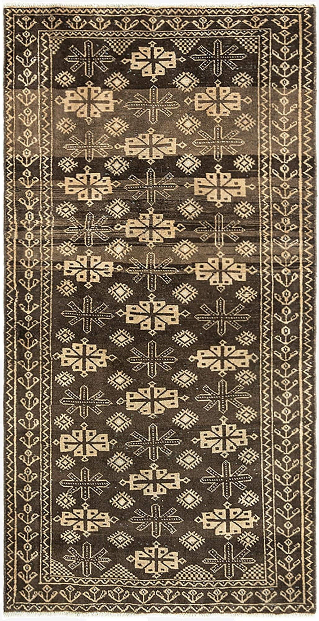  3' 3 x 6' 4 Vintage Rug