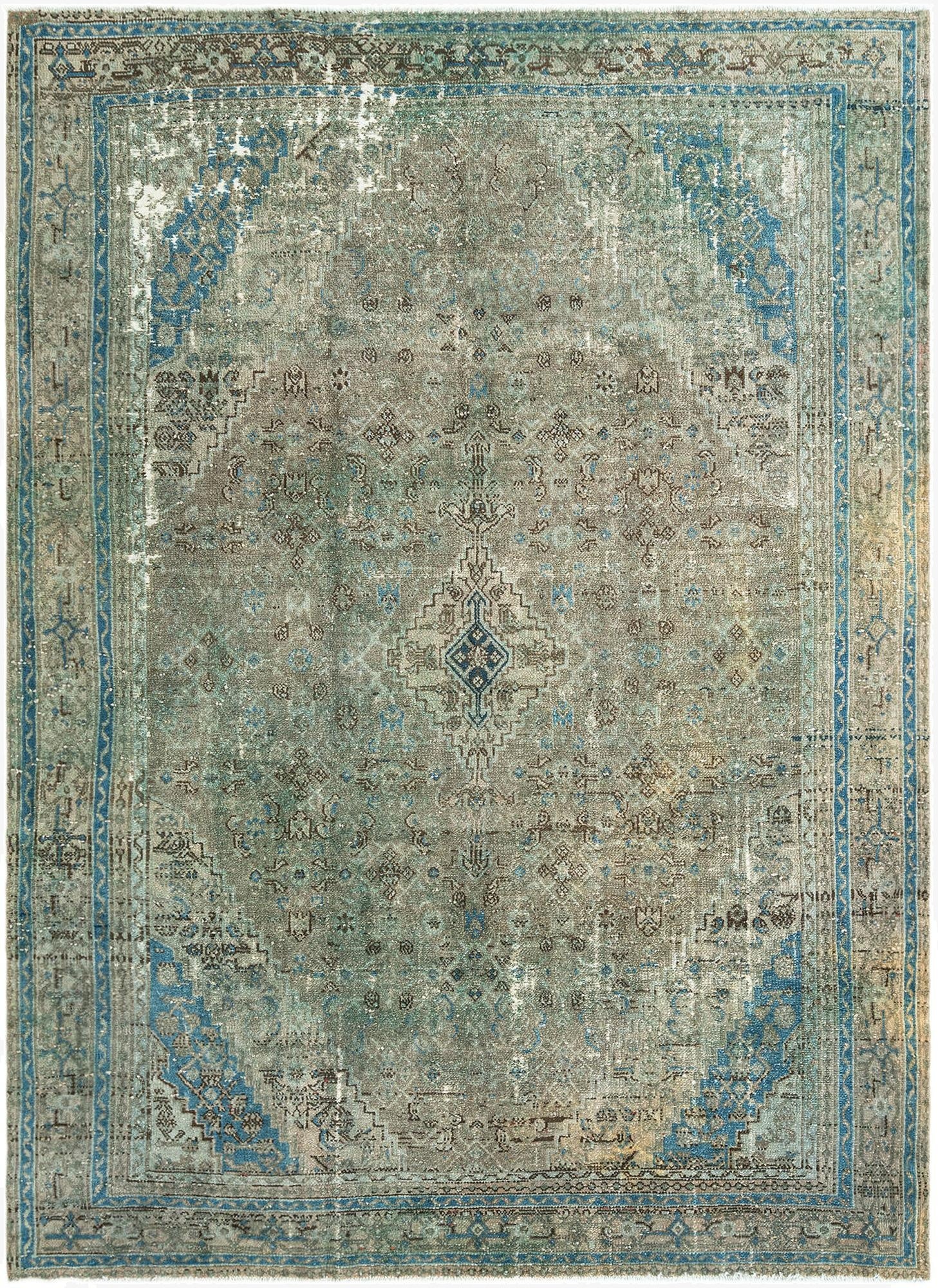  7' 11 x 10' 11 Vintage Rug