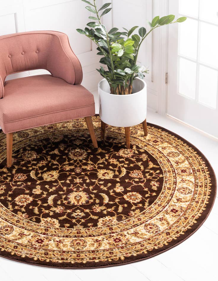 Detail image of  4' x 4' Aditi Round Rug