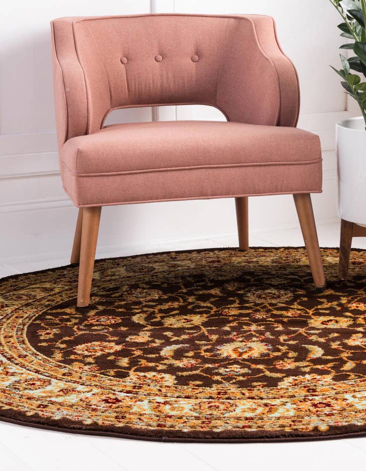 Detail image of  4' x 4' Aditi Round Rug