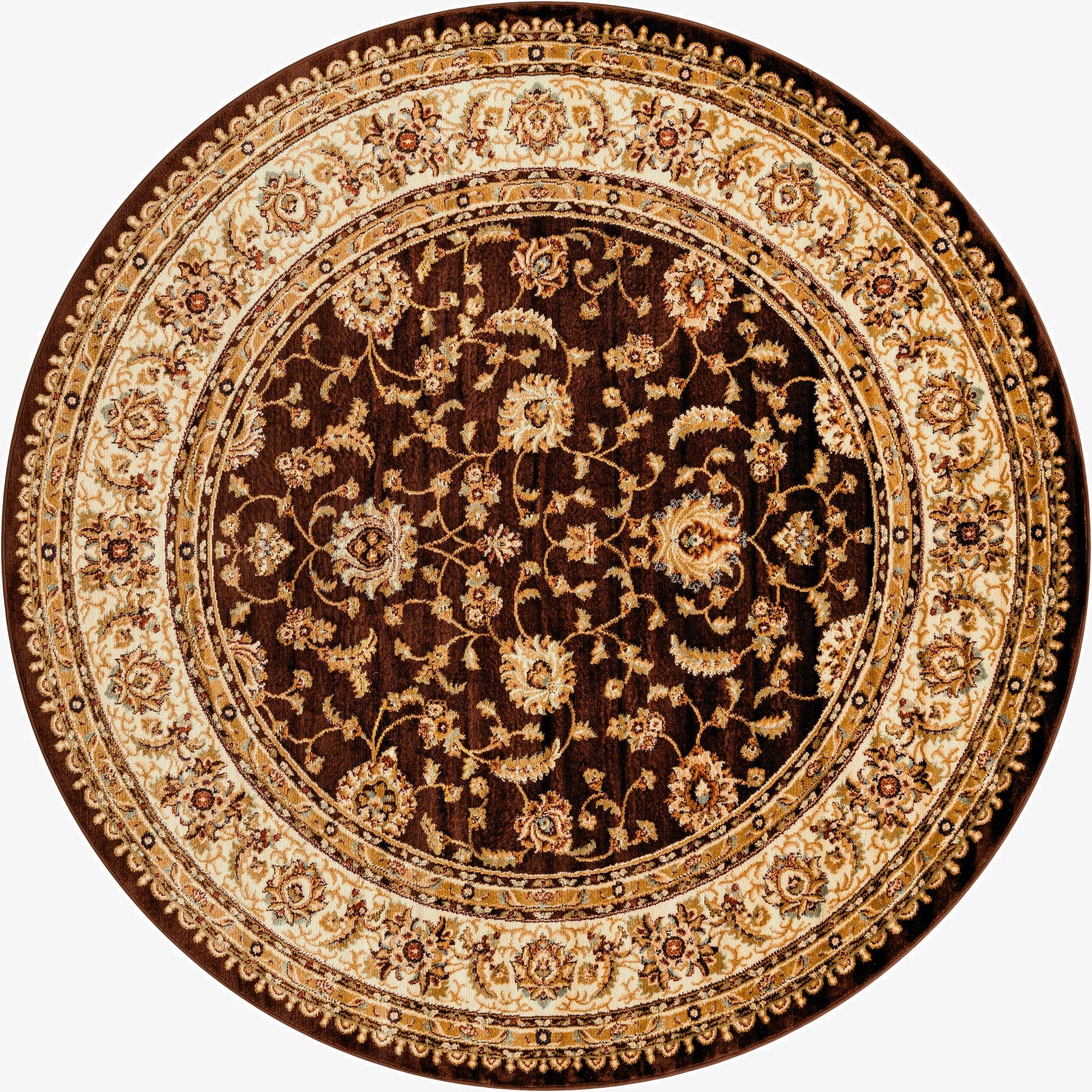  7' 10 x 7' 10 Aditi Round Rug