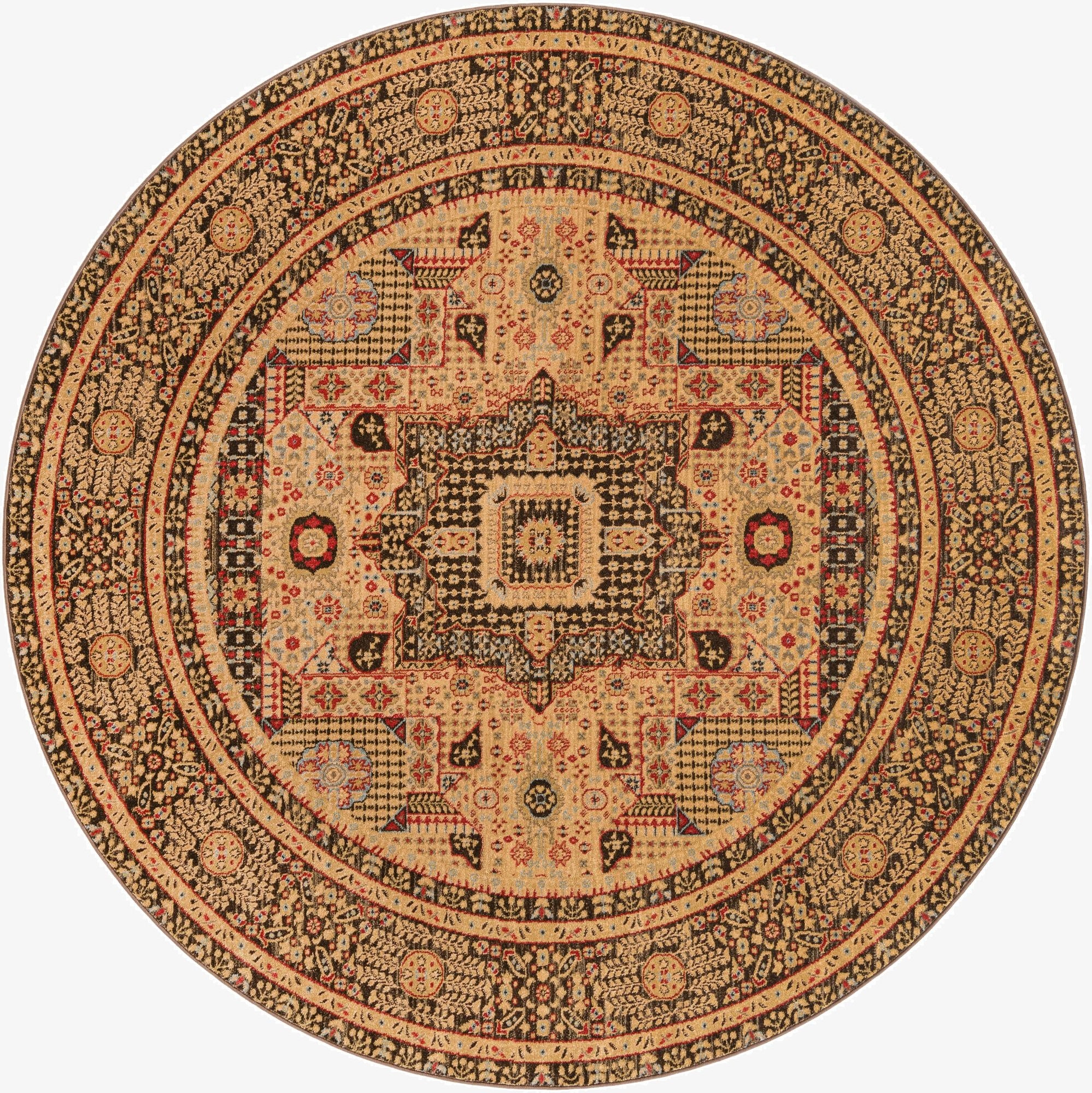  8' x 8' Amina Round Rug