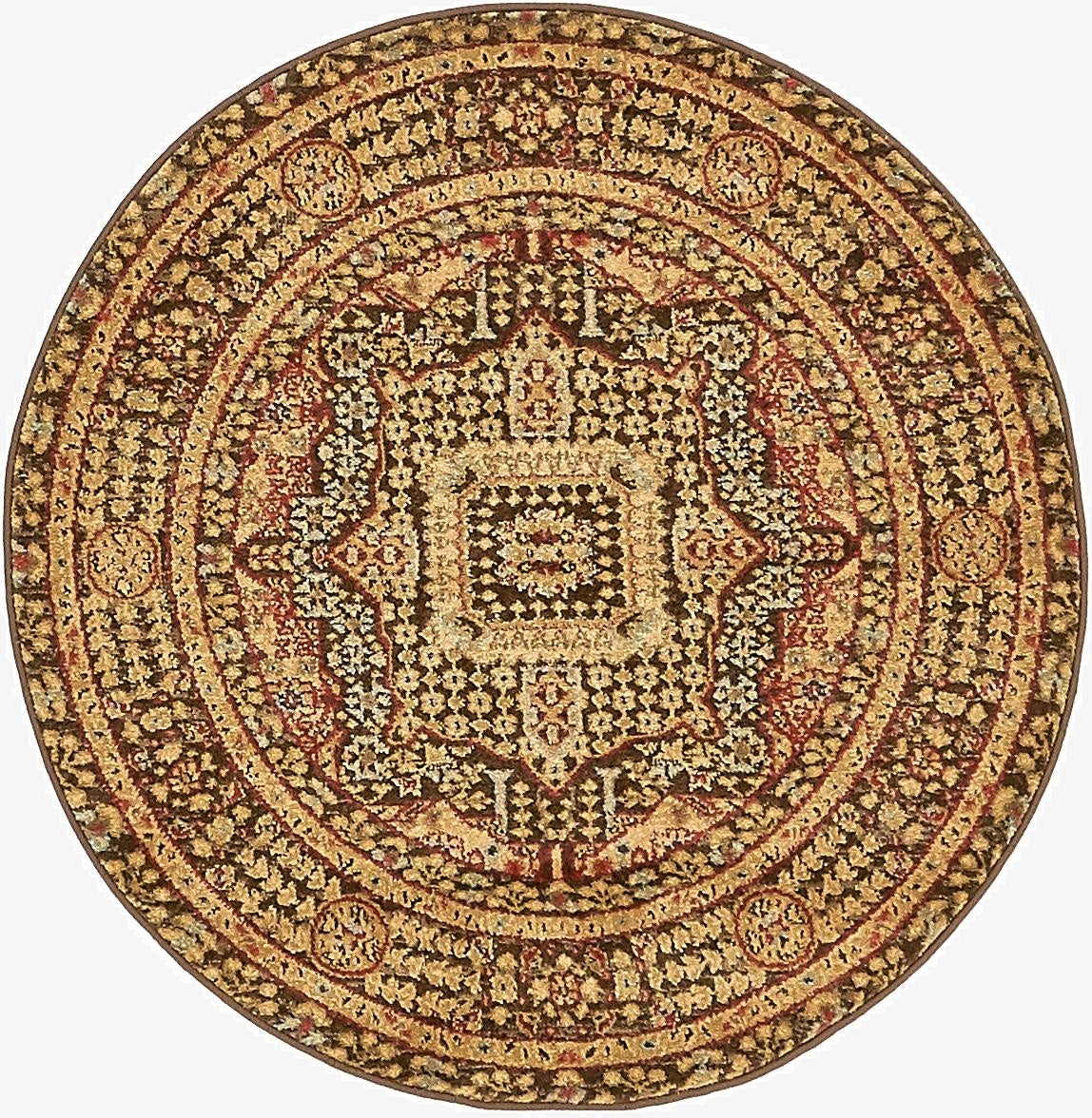  3' x 3' Amina Round Rug
