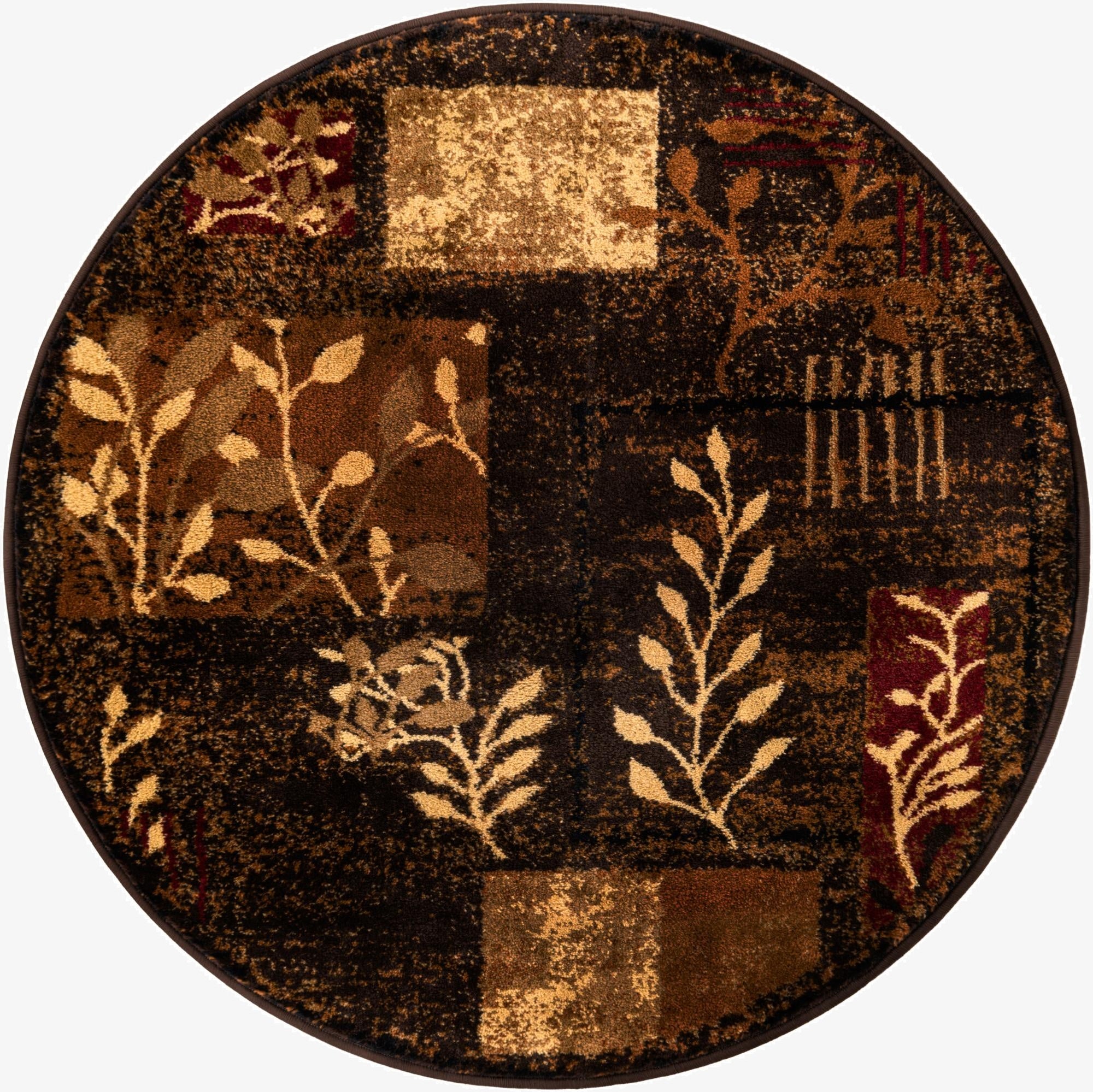  3' x 3' Cafe Round Rug